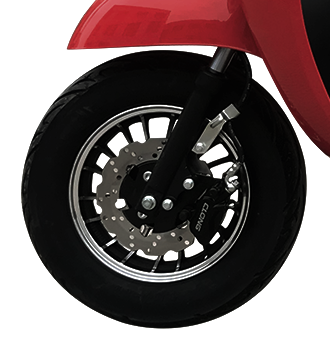 Front Tire & Disk Brake