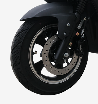 Front Tire & Disk Brake